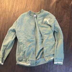 Puma Kids Green Jacket